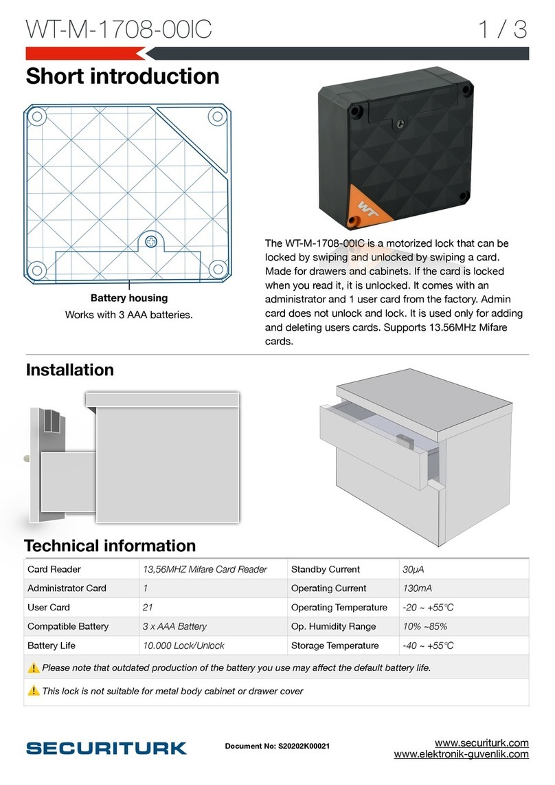Securiturk WT-M-1708-00IC User manual