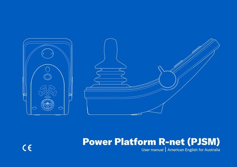 Permobil PJSM User manual