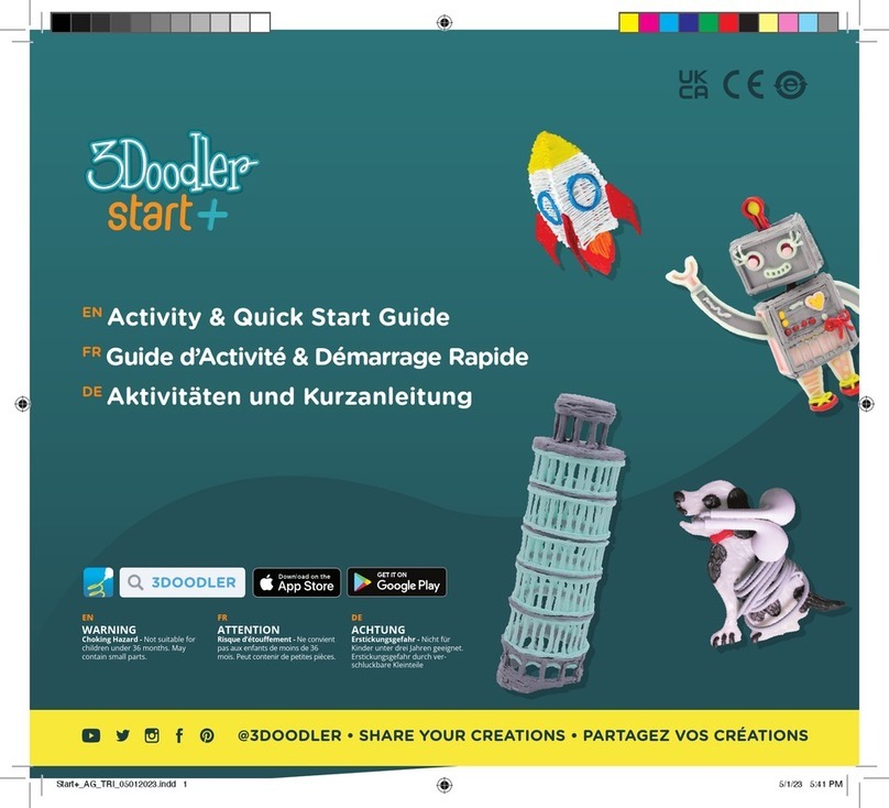 3Doodler Start+ quick start guide