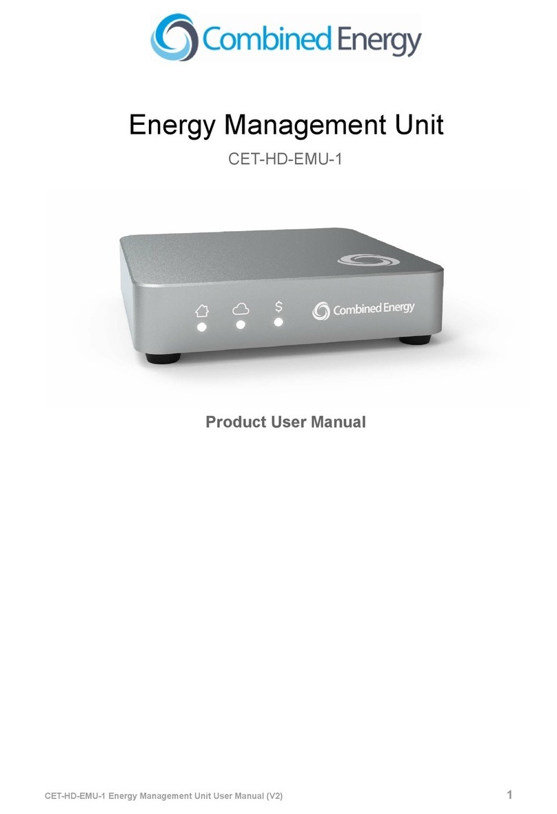 Combined Energy CET-HD-EMU-1 Product user manual