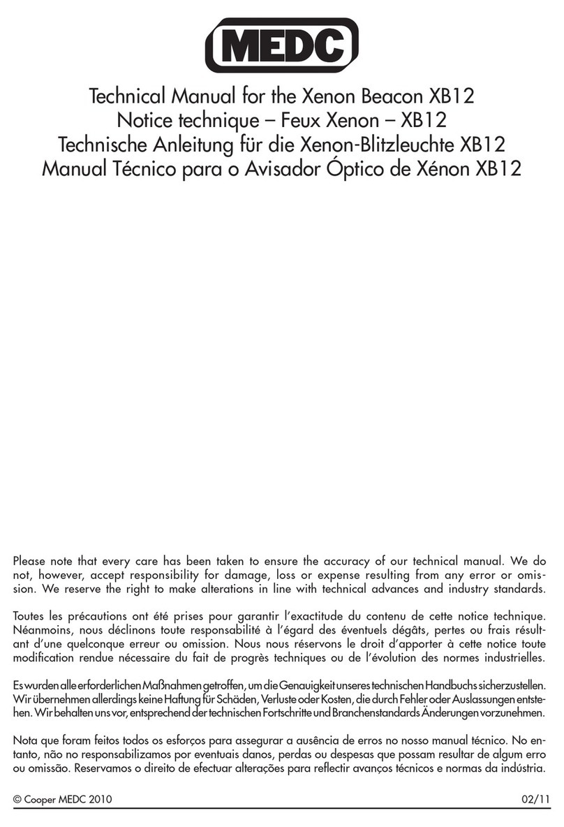 MEDC XB12 Technical manual
