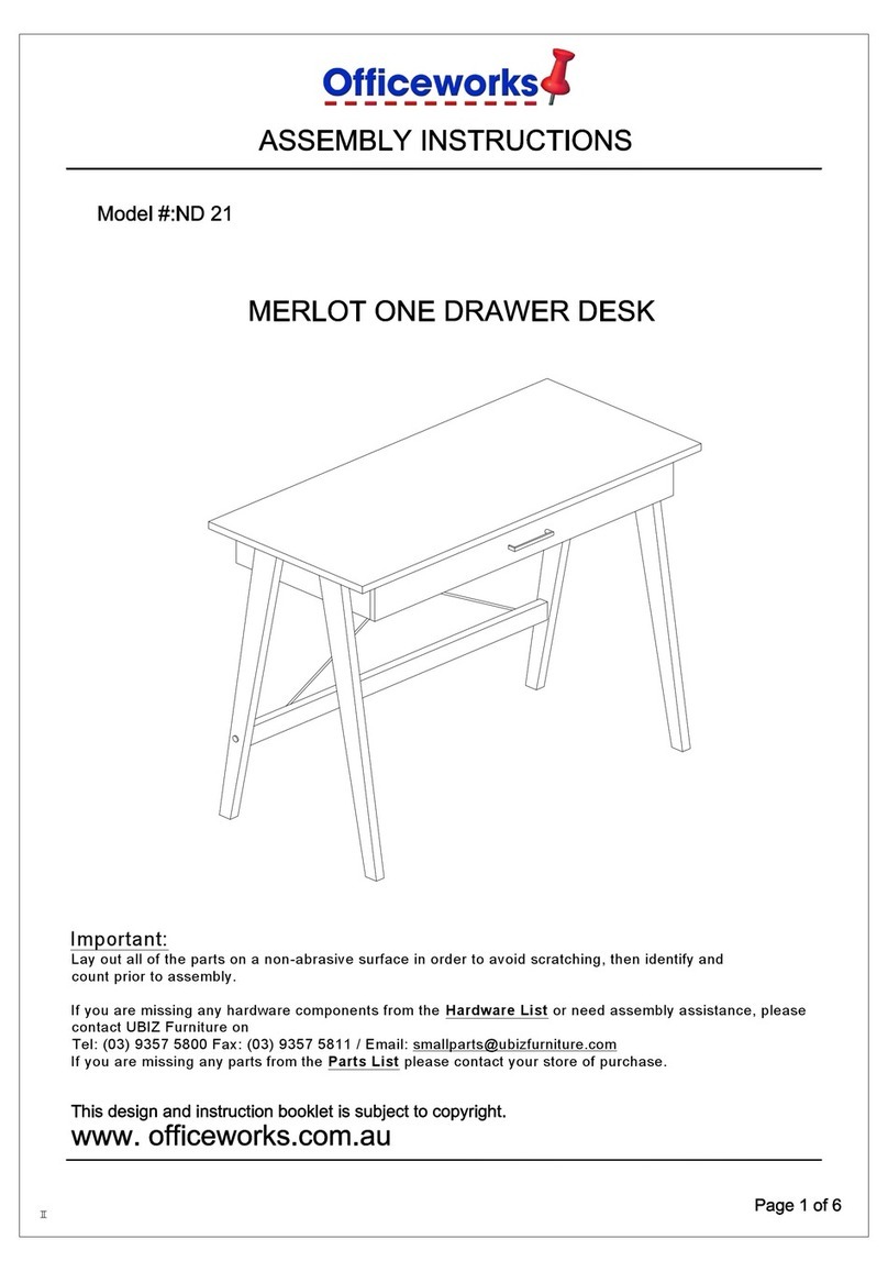 Officeworks ND 21 User manual Officeworks ND 21 User manual