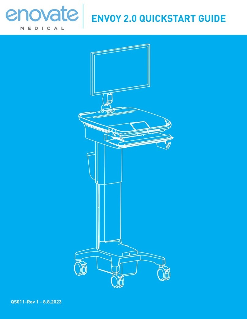 Enovate Medical ENVOY 2.0 quick start guide
