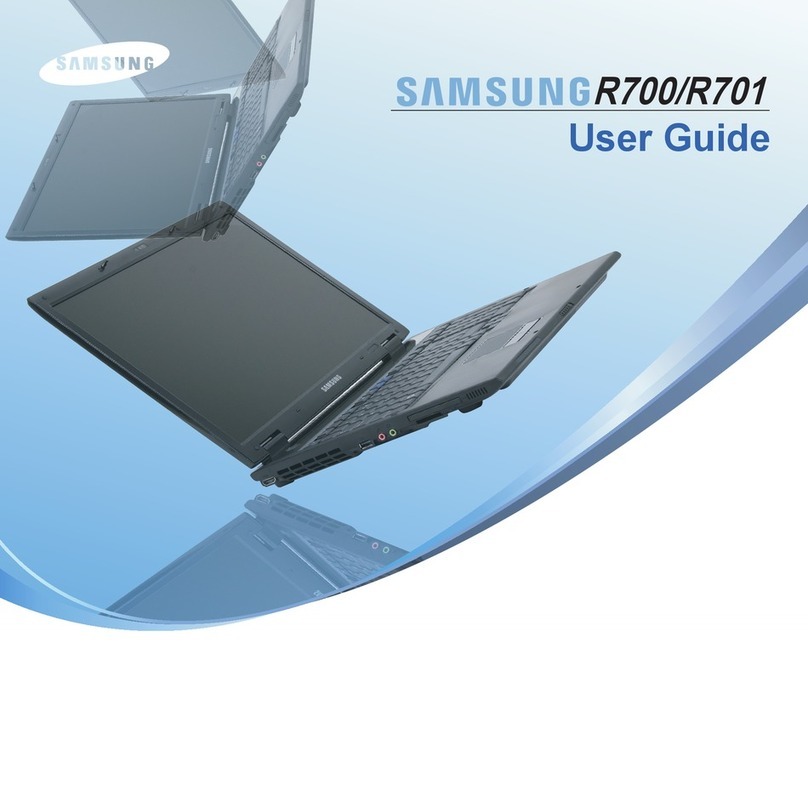 Samsung R701 User manual