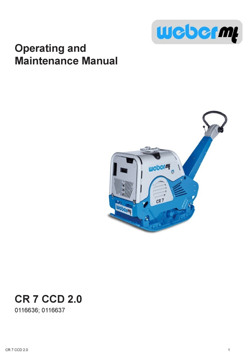 Weber mt 0116636 Operating instructions