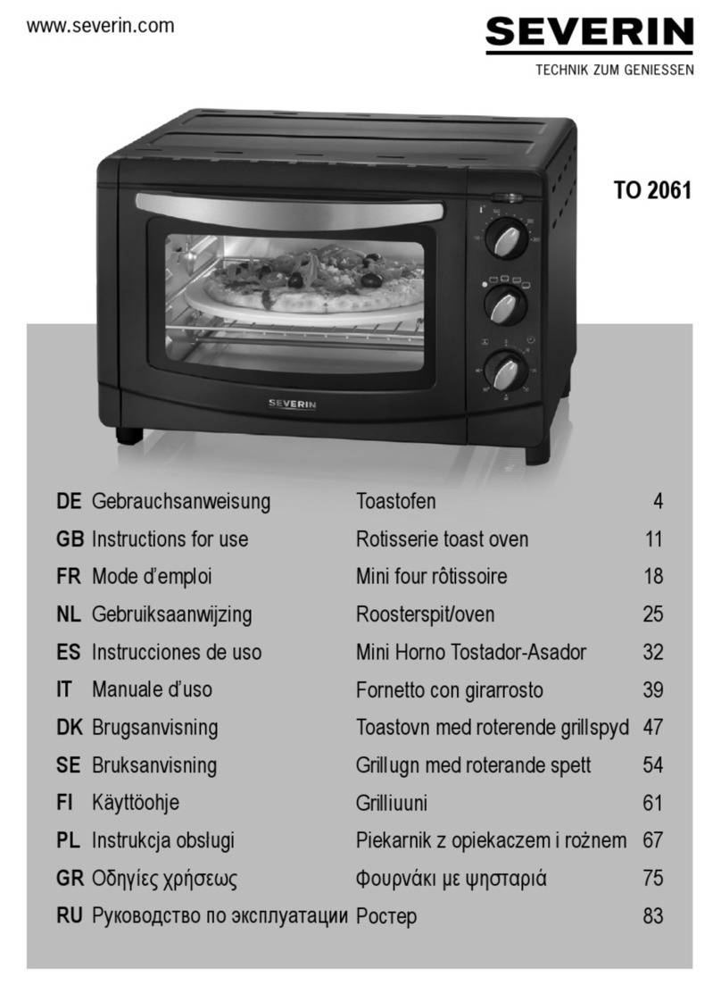 SEVERIN TO2061 Instructions for use