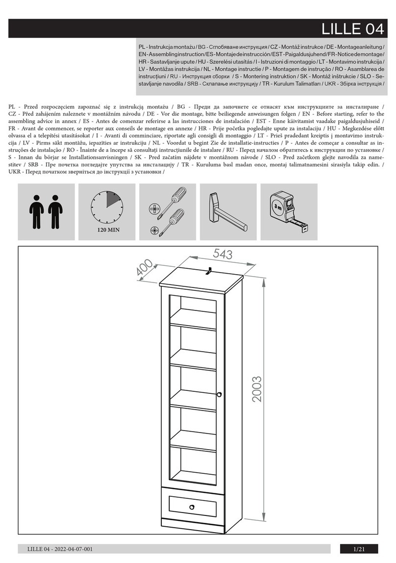 mlmeble LILLE 04 User manual