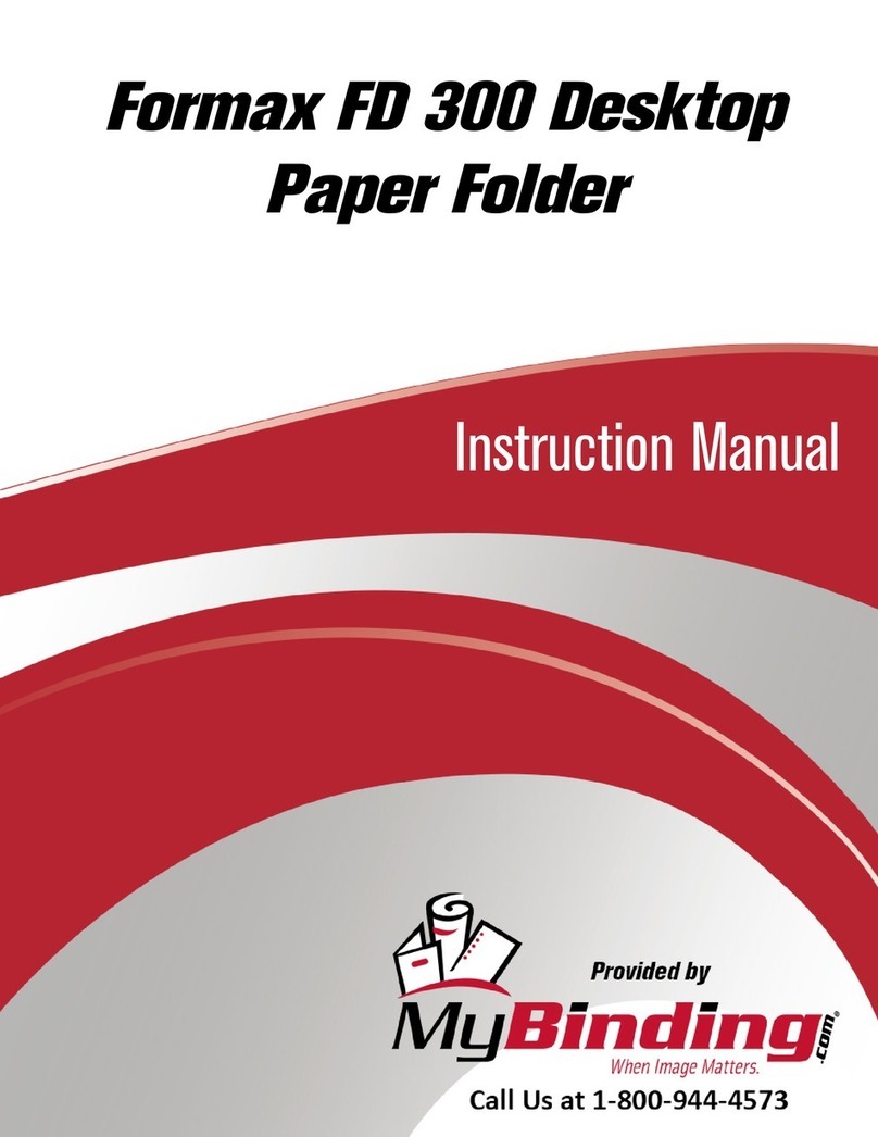 MyBinding Formax FD 300 instruction manual