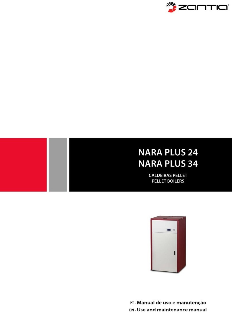 ZANTIA NARA PLUS 24 Use and maintenance manual