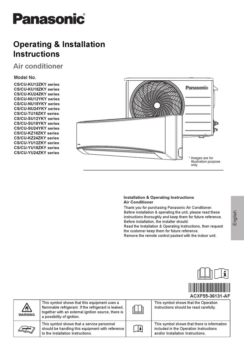 Panasonic CS/CU-KU12ZKY Series Product guide