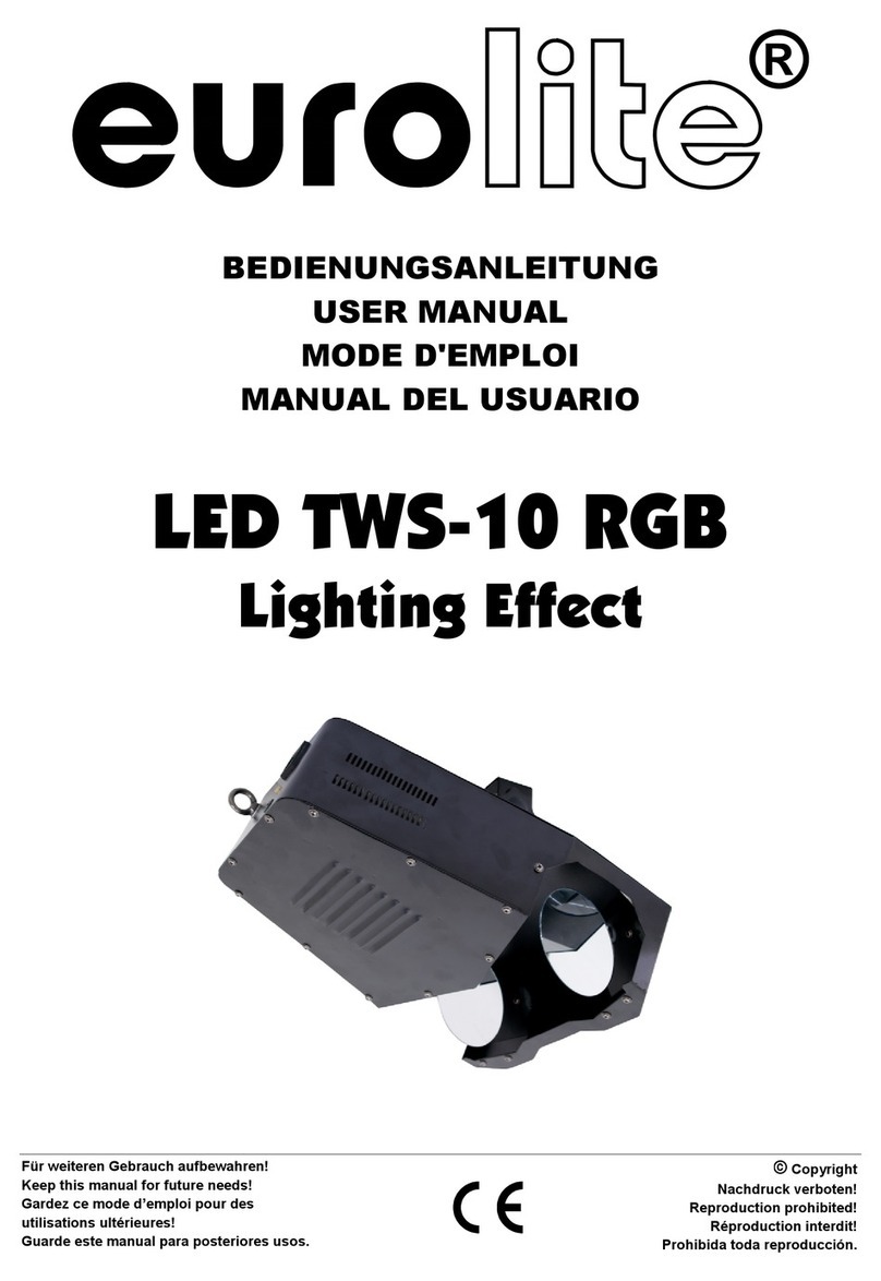 EuroLite LED TWS-10 RGB user manual