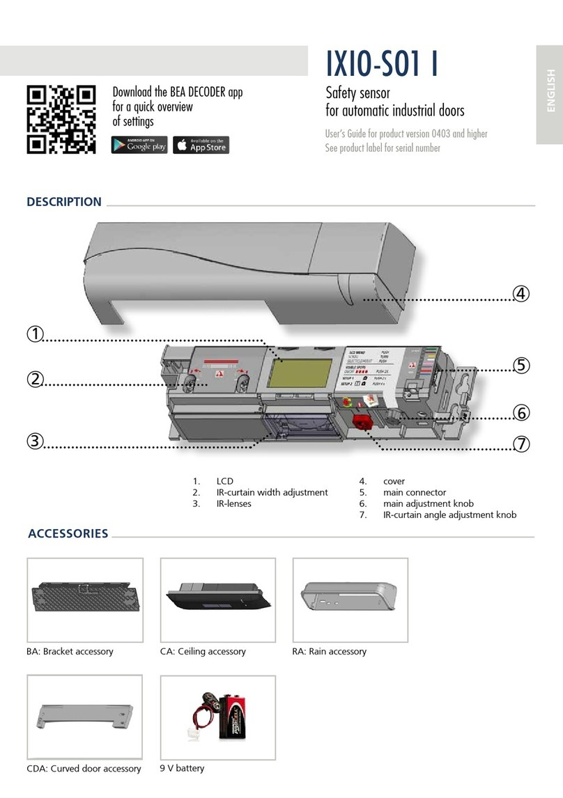 BEA IXIO-SO1 I user guide