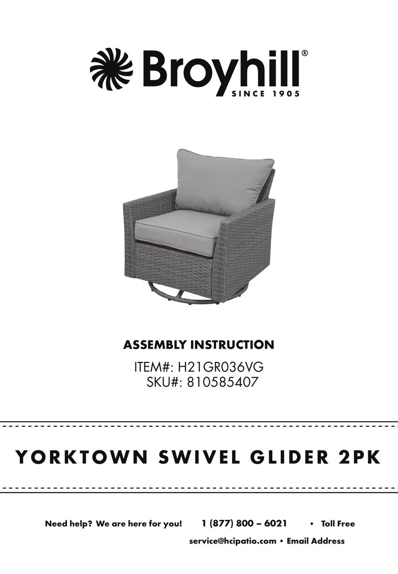 Broyhill YORKTOWN H21GR036VG User manual Broyhill YORKTOWN H21GR036VG User manual