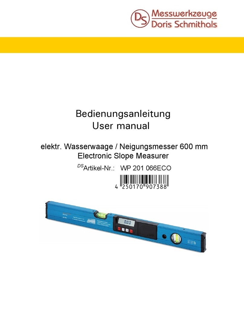 Doris Schmithals Messwerkzeuge WP 201 066ECO user manual