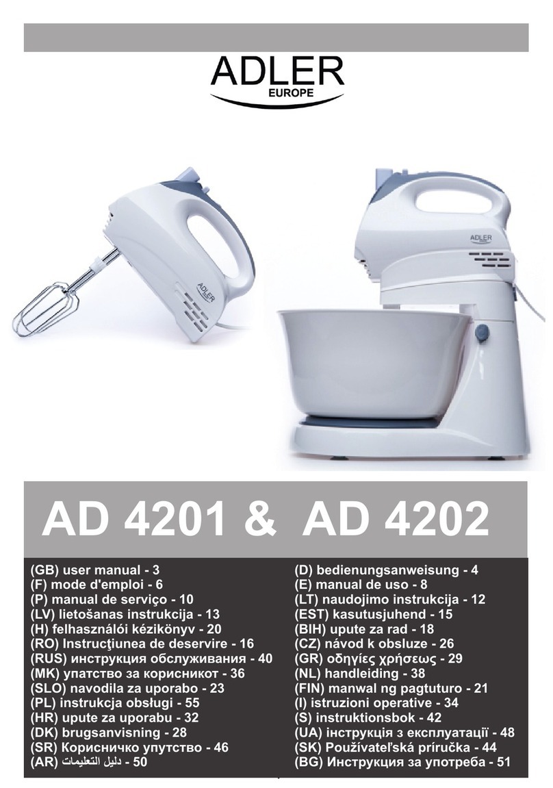 Adler Europe AD 4201 user manual