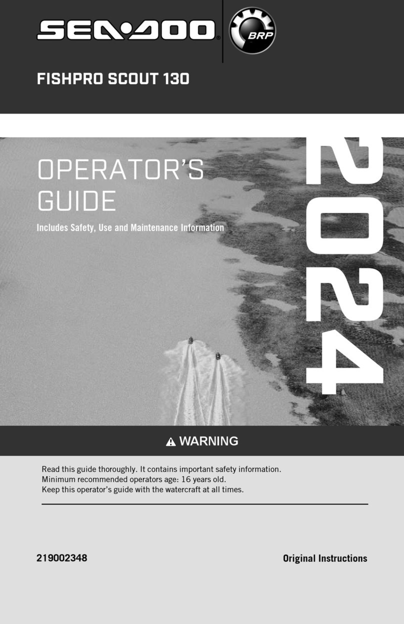 Sea-doo FISHPRO SCOUT 130 2024 Manual