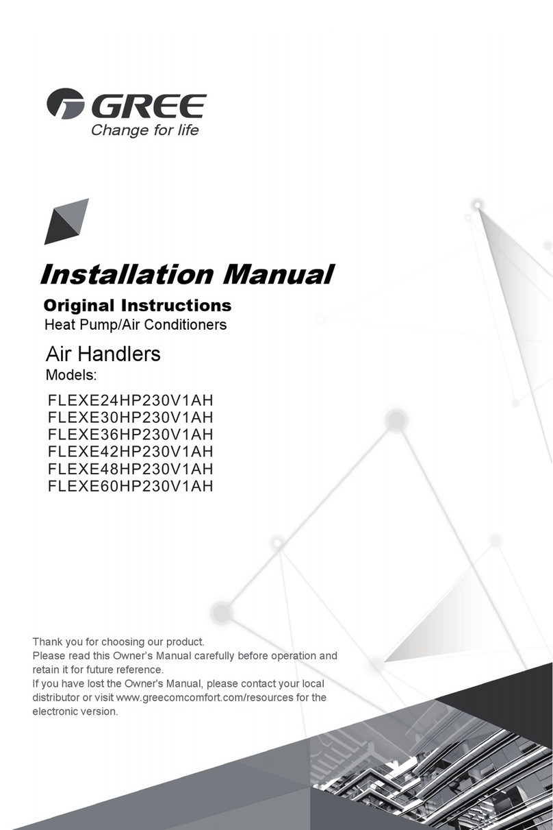 Gree FLEXE24HP230V1AH User manual
