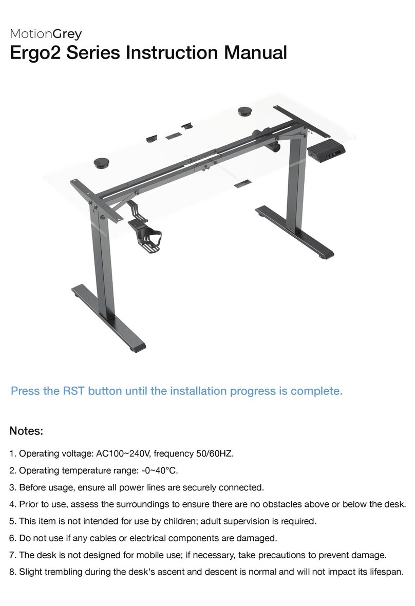 MotionGrey Ergo2 Series User manual