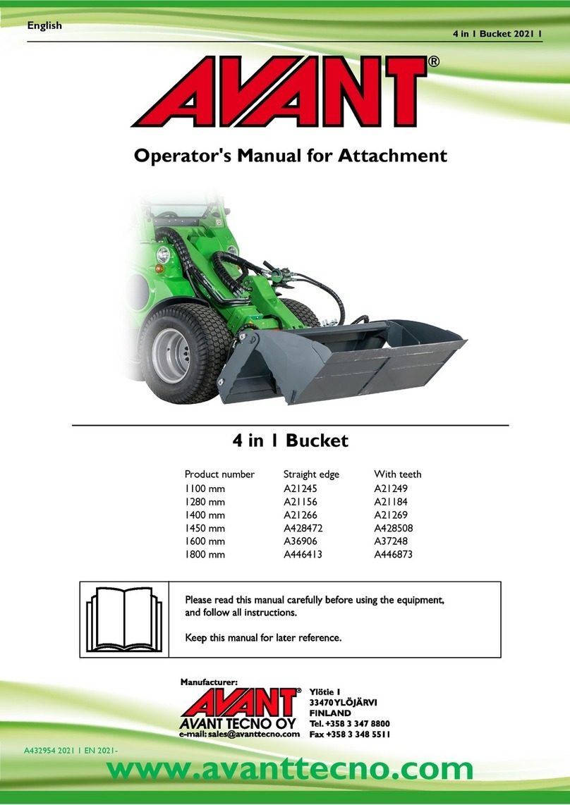 Avantco A446413 Operator's manual