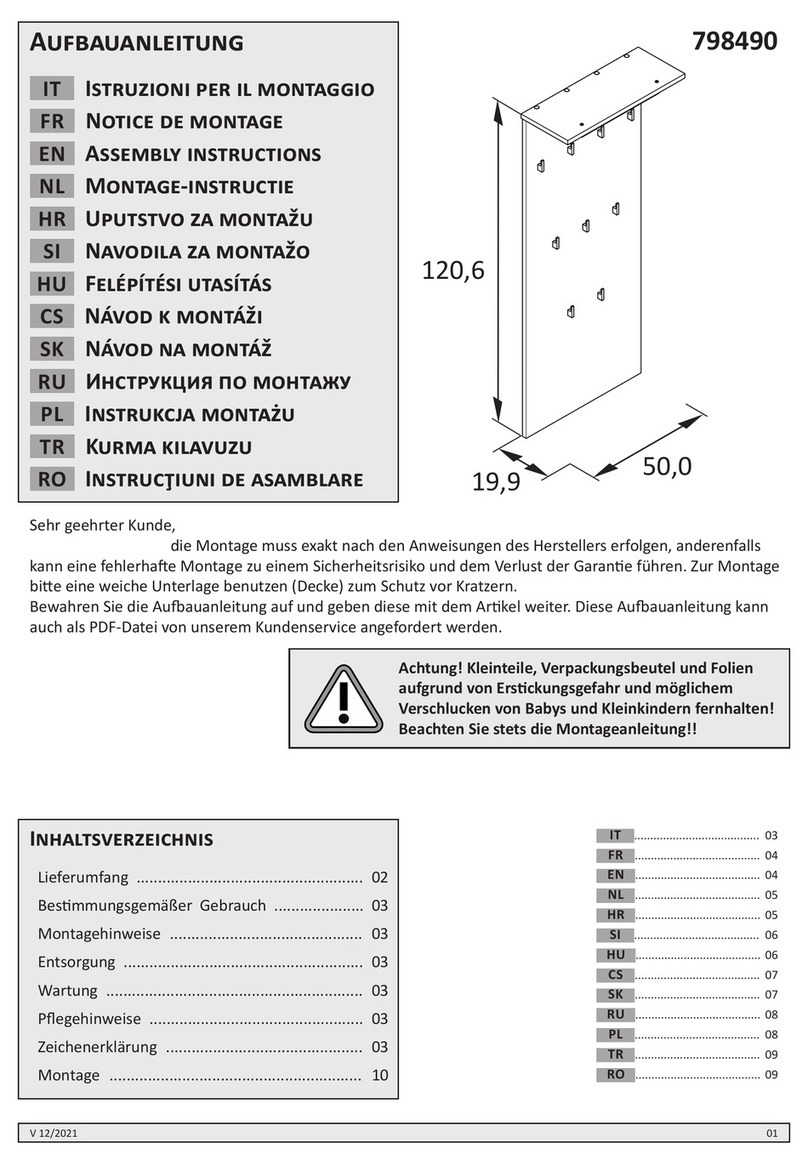 Schildmeyer KELLA-80 Assembly instructions