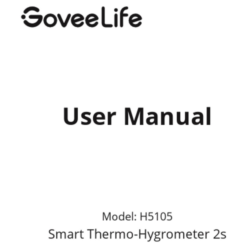 GoveeLife H5105 user manual