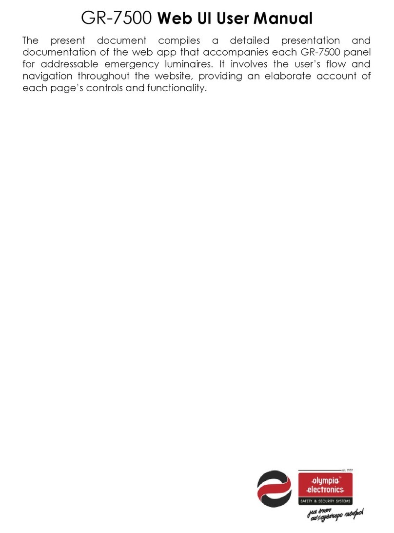 olympia electronics GR-7500 user manual olympia electronics GR-7500 user manual