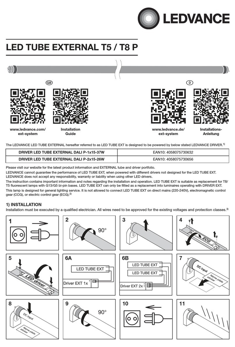 Ledvance T5 instruction manual