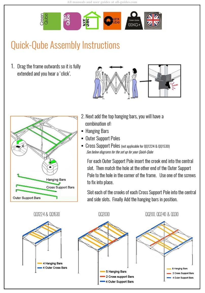 Green-Qube Quick-Qube Assembly instructions Green-Qube Quick-Qube Assembly instructions