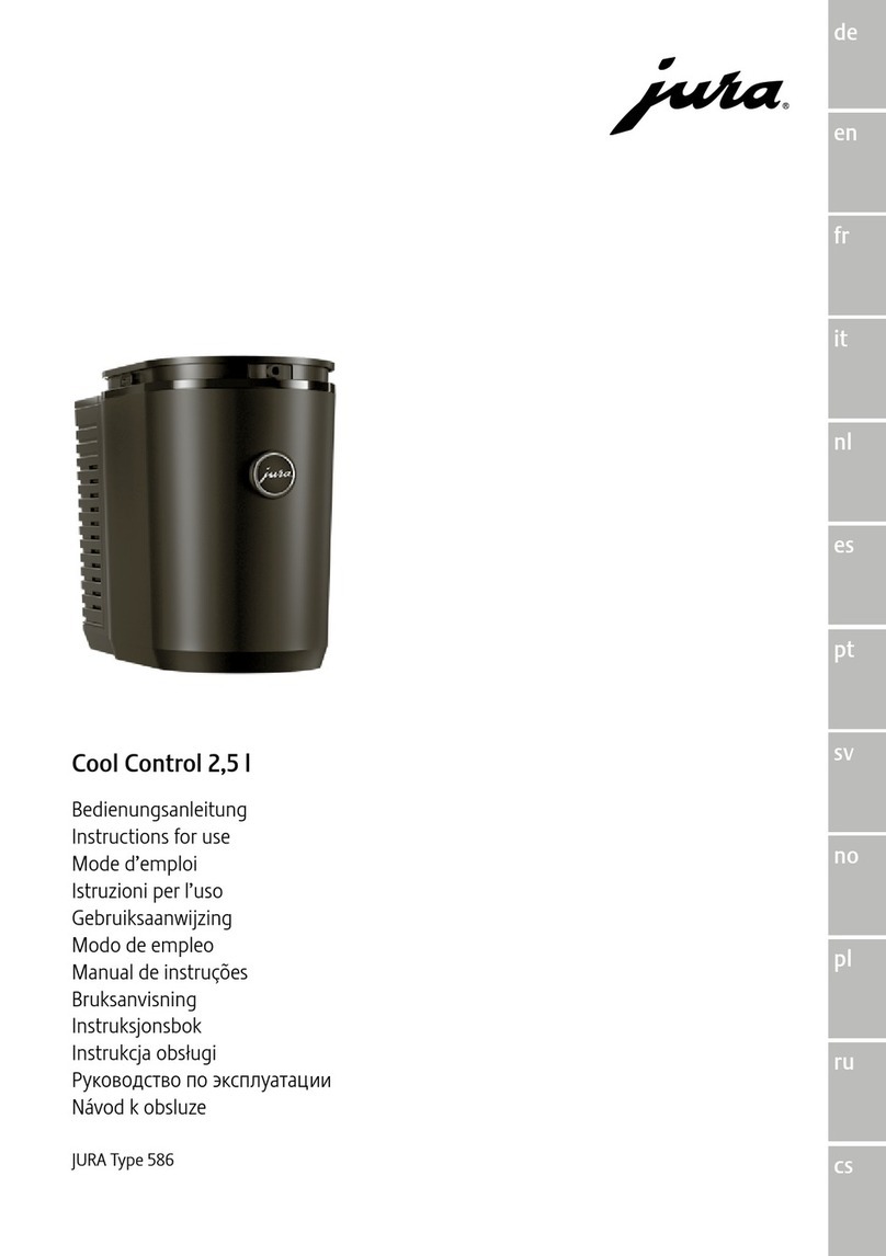 Jura Cool Control 2,5 l Instructions for use