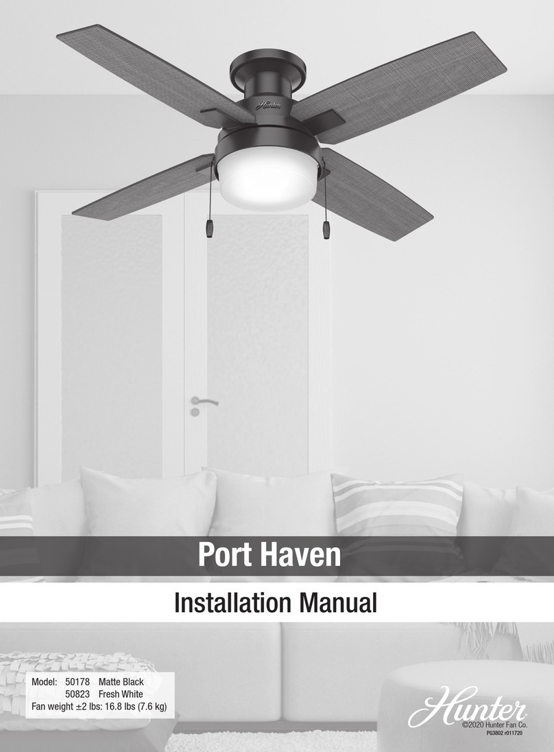Hunter Port Haven 50823 User manual