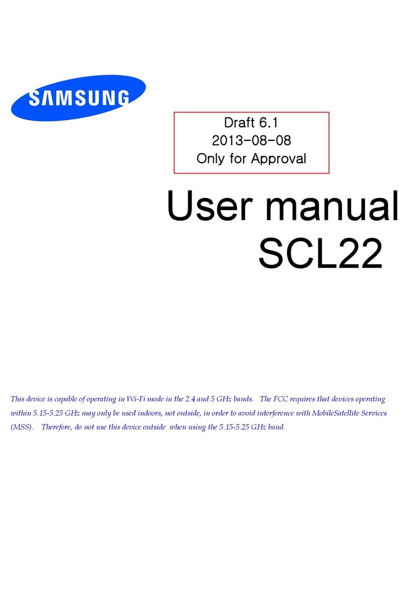 Samsung SCL22 User manual