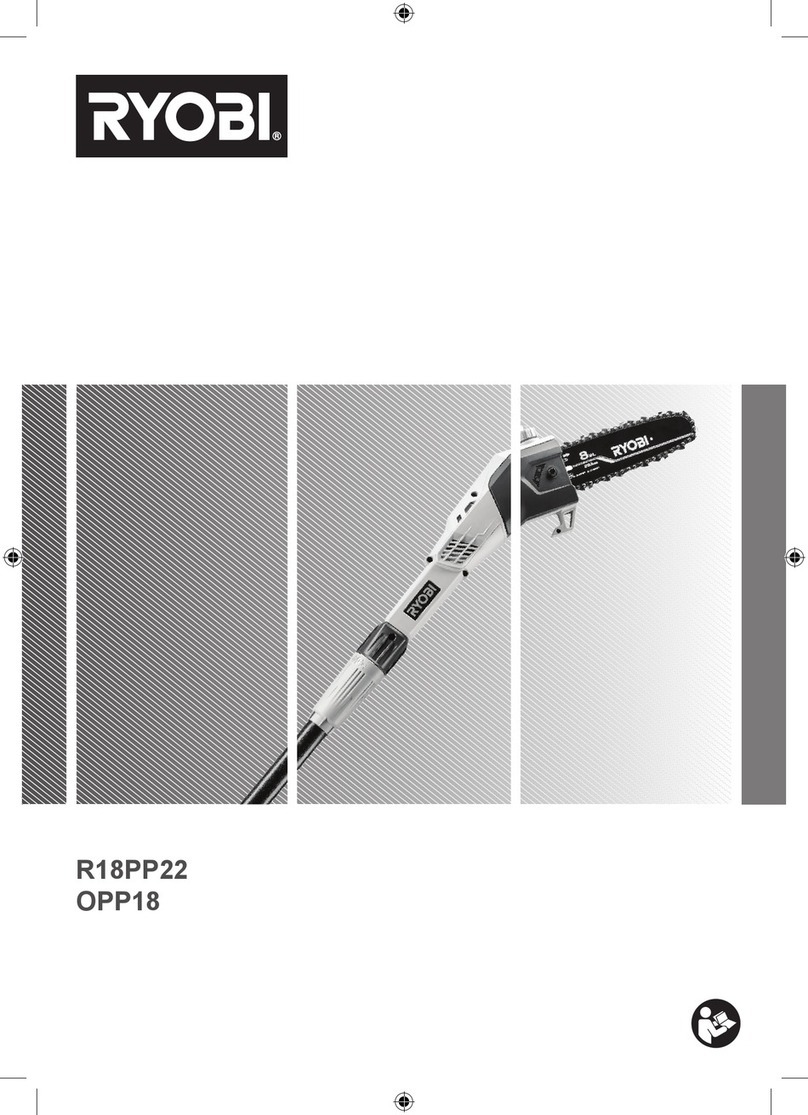 Ryobi R18PP22 manual Ryobi R18PP22 manual