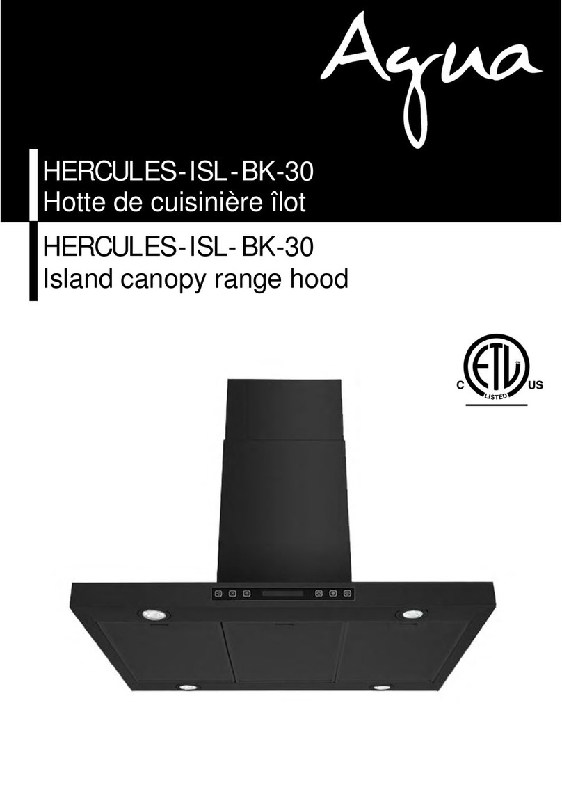 Agua HERCULES-ISL-BK-30 quick start guide