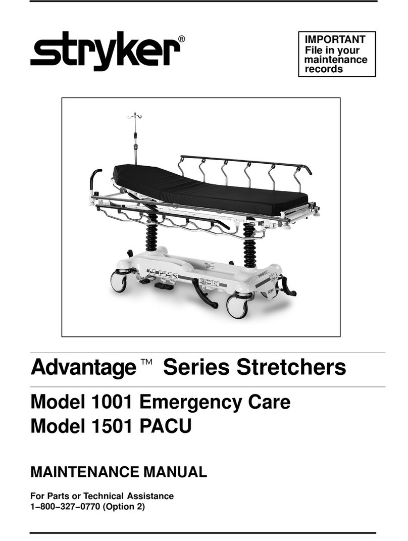 Stryker Advantage 1001 User manual