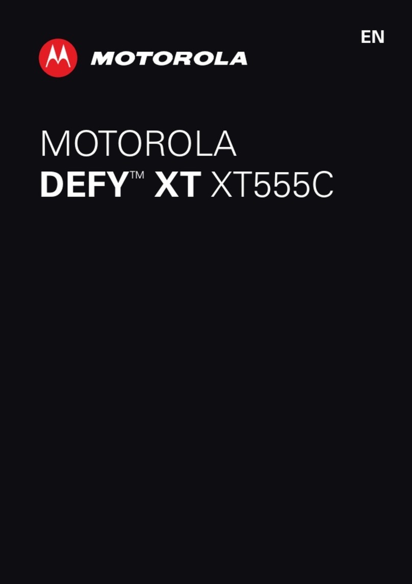 Motorola DEFY XT XT555C User manual