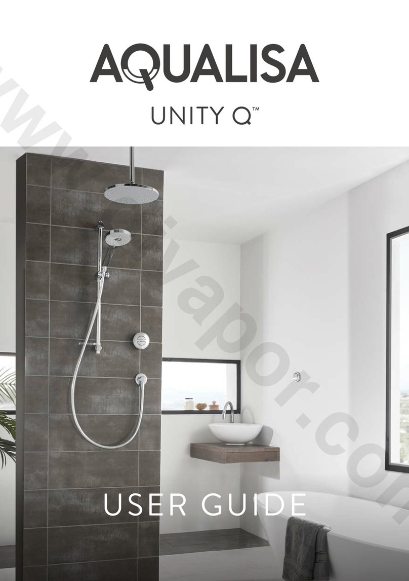 Aqualisa UNITY Q UTQ.A2.BV.DVFC.20 user guide