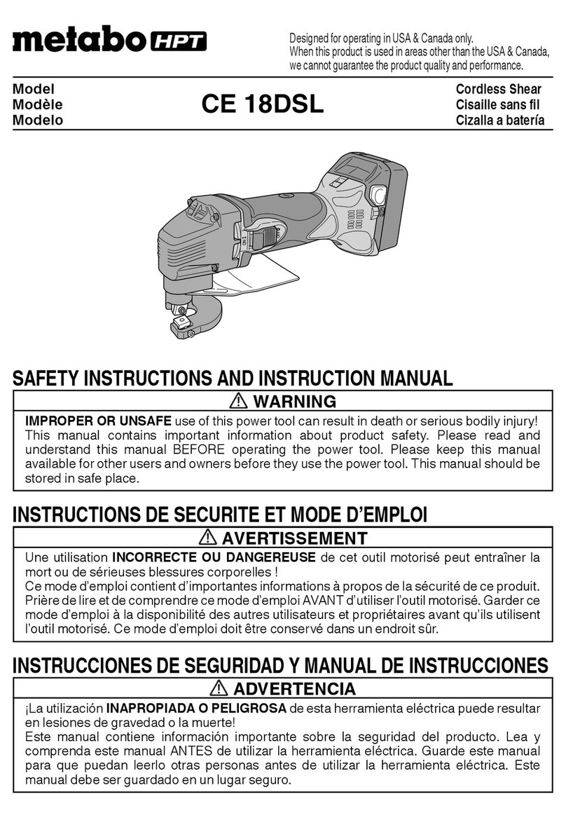 Metabo HPT CE 18DSL Troubleshooting guide