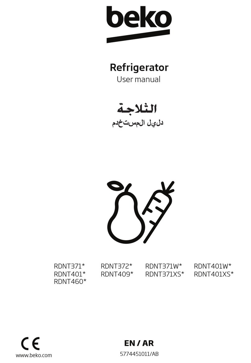 Beko RDNT460 Series User manual