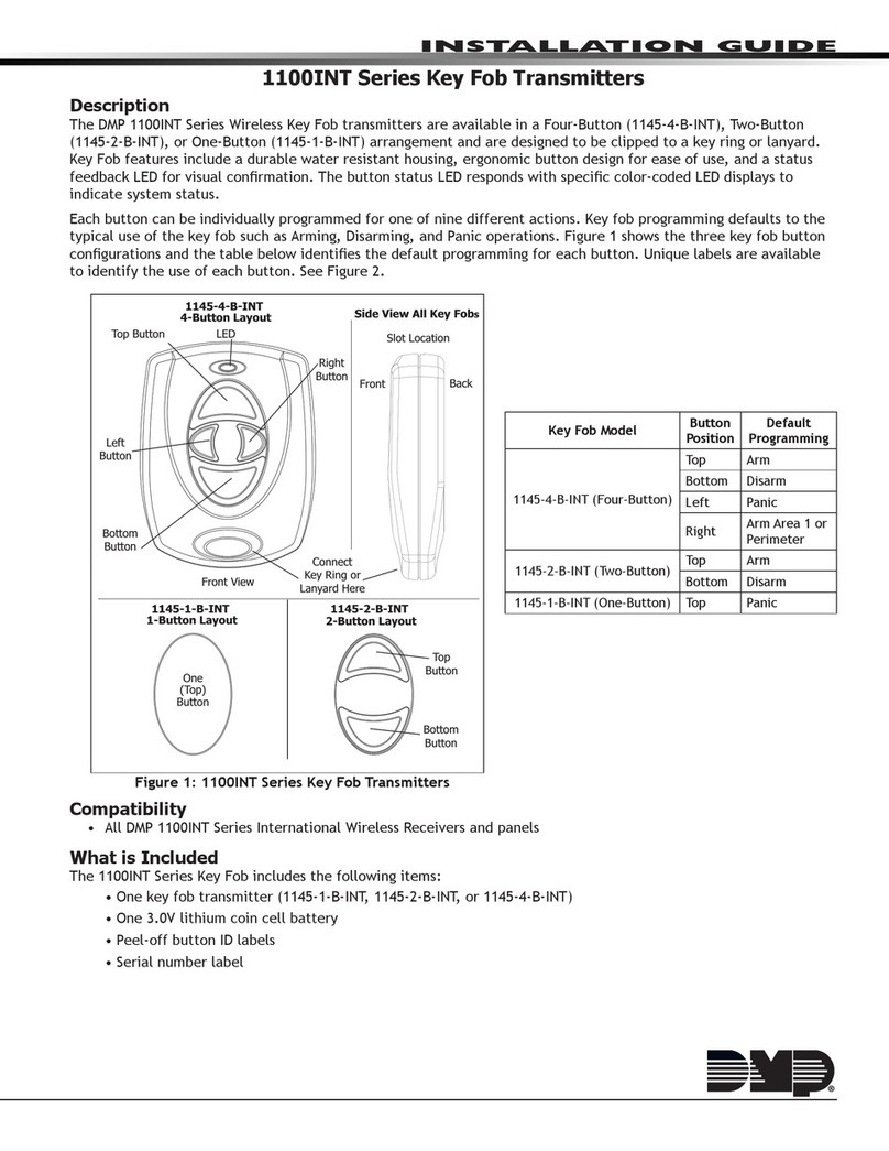 DMP Electronics 1100INT Series User manual