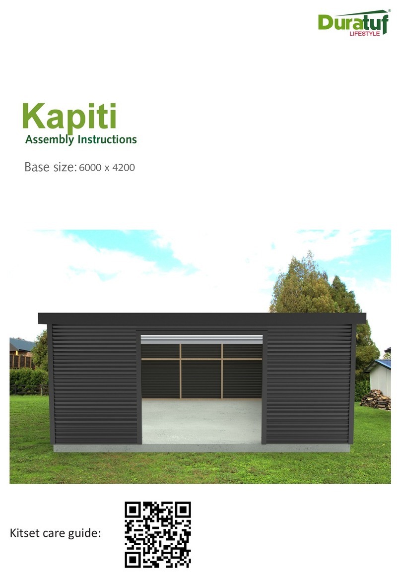 Duratuf Kapiti Assembly instructions