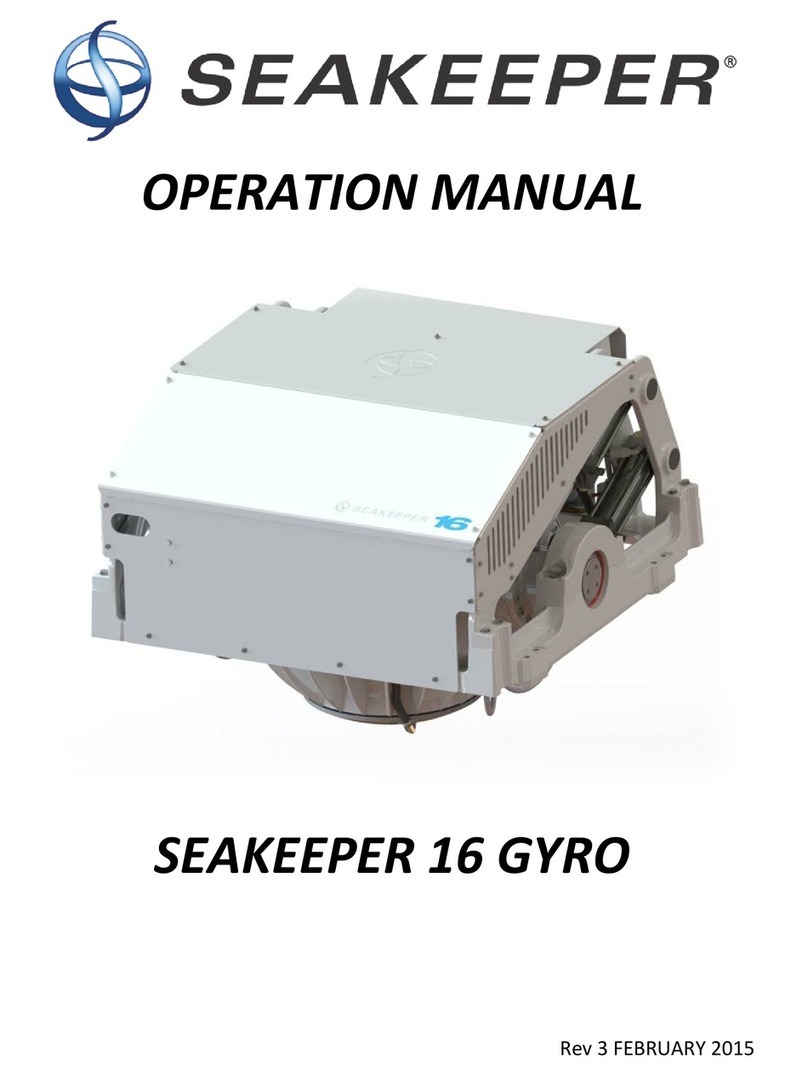 Seakeeper 16 GYRO Operation manual