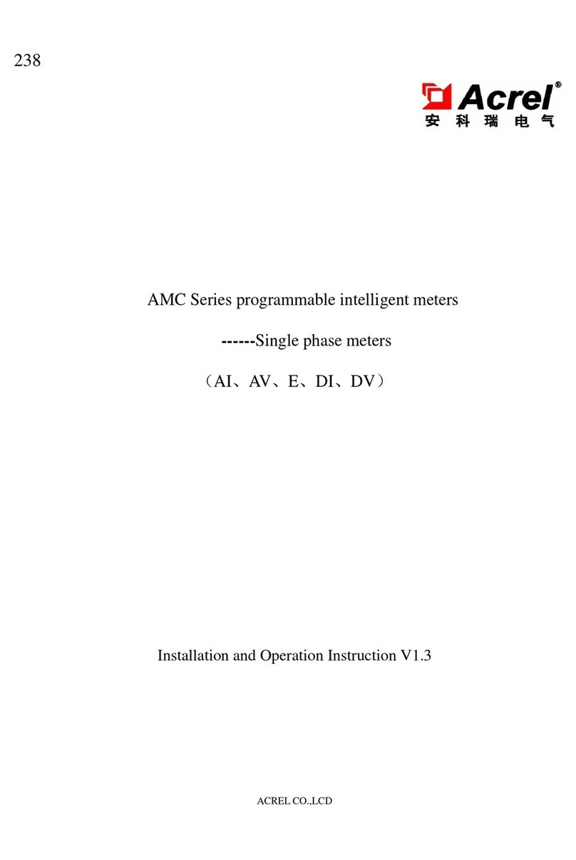Acrel AMC Series Owner's manual