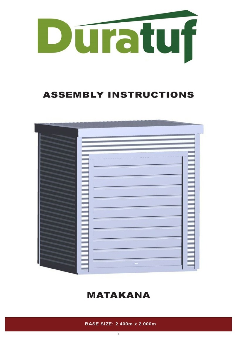 Duratuf MATAKANA Assembly instructions