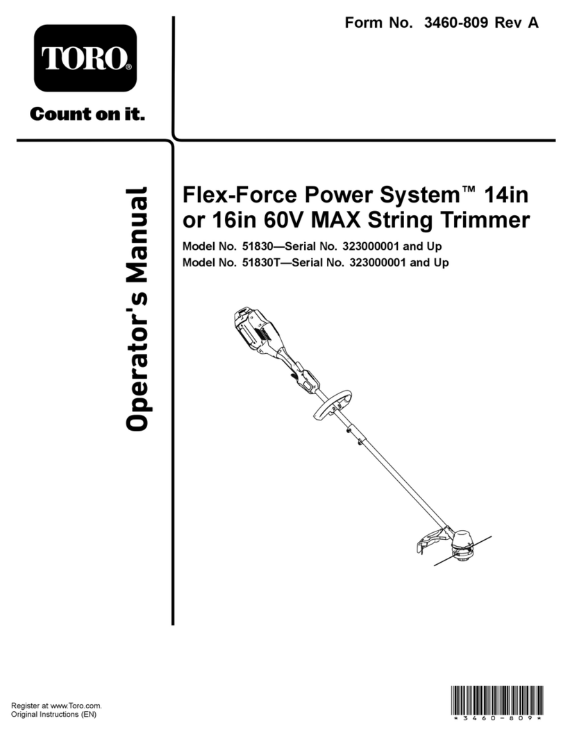 Toro 51830T Operator's manual