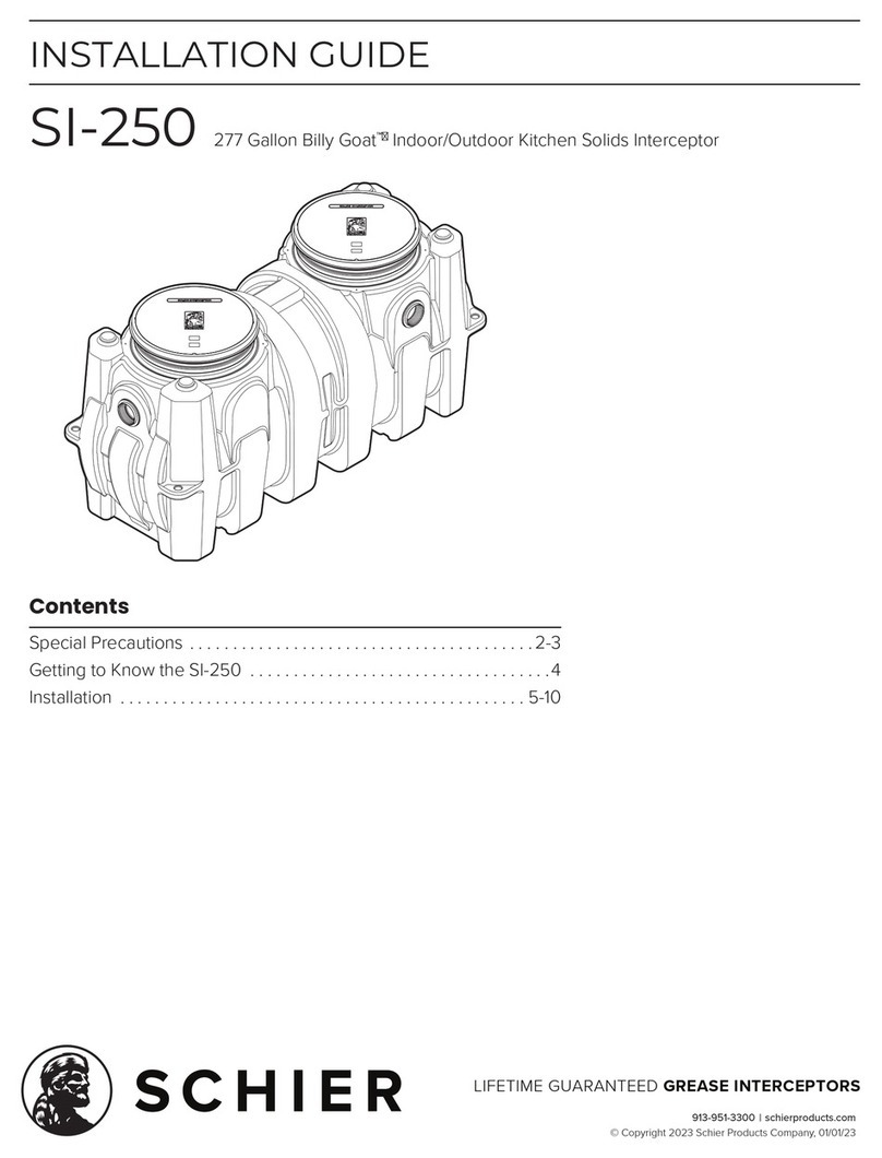 Schier SI-250 User manual Schier SI-250 User manual