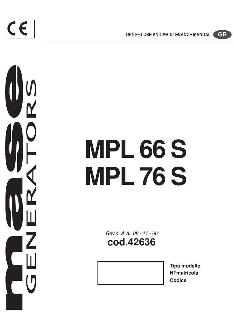 Mase MPL 66 S User manual