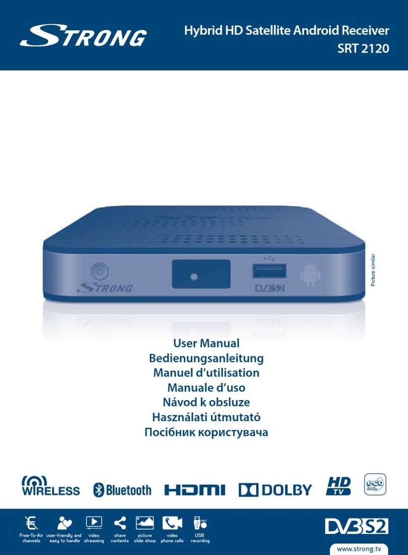 Strong SRT 2120 user manual