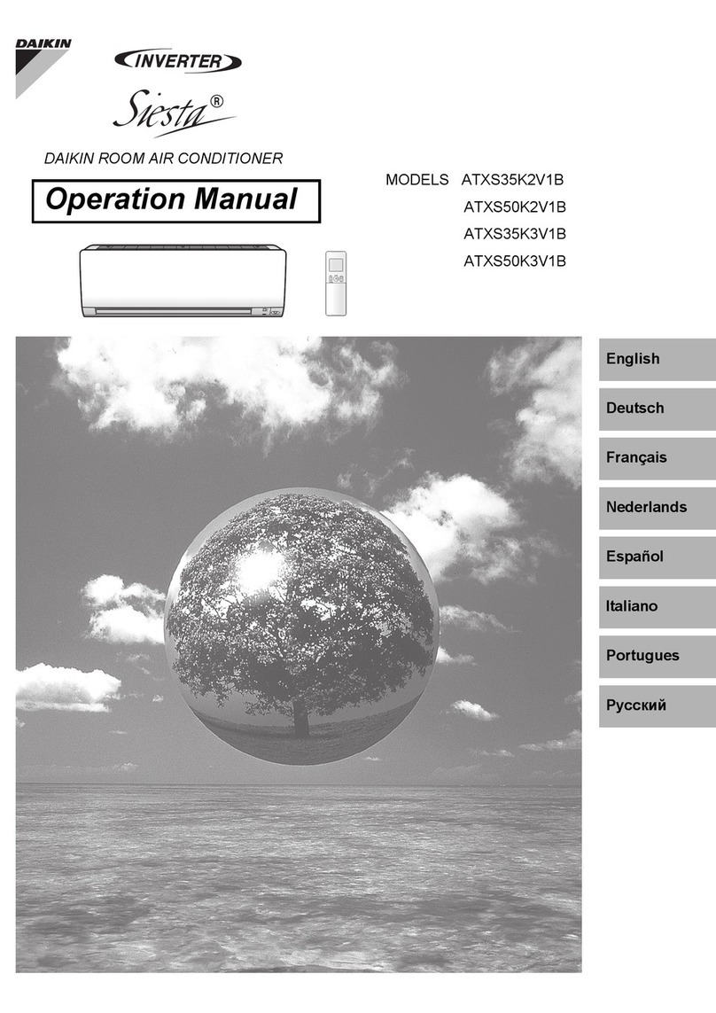 Daikin ATXS35K2V1B User manual
