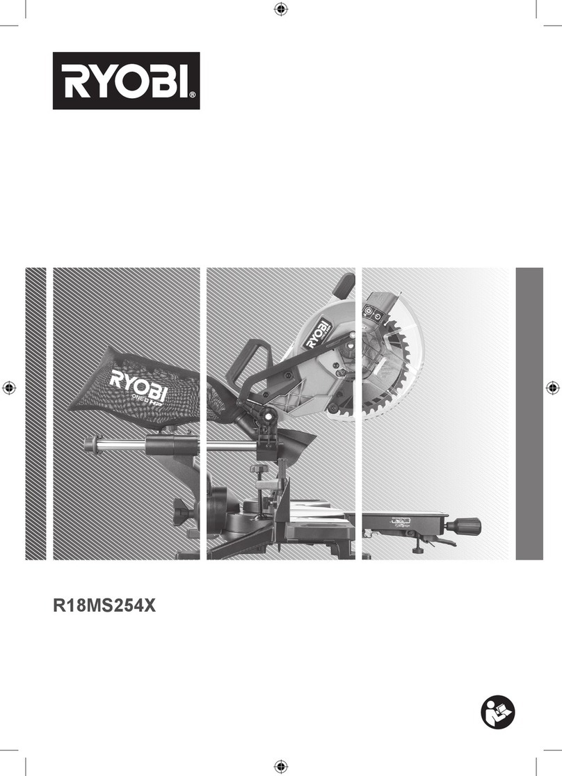 Ryobi R18MS254X manual