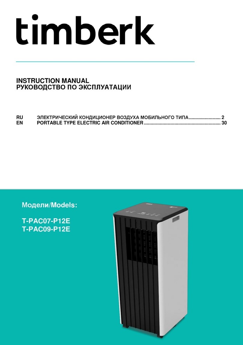 Timberk T-PAC07-P12E User manual
